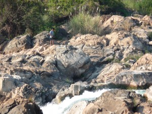Li Phi Wasserfaelle auf Don Khone