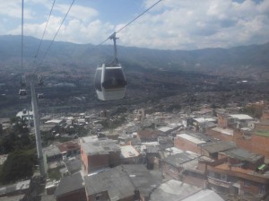Die Seilbahn von Medellin