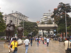 Plaza Botero im Zentrum