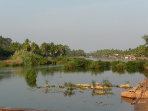 Landschaft um Si Phan Don