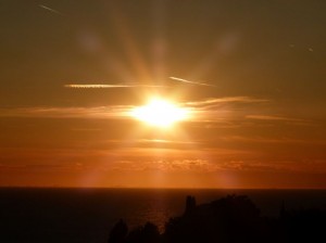 Sonnenuntergang in Piran