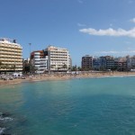 Playa de Las Canteras, der Stadtstrand von Las Palmas