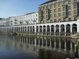 Hamburg Alster arcades