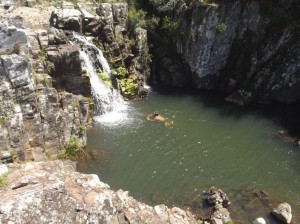 Sierras Minas Wasserfall