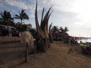 Caballitos de Totora die traditionsreichen Fischerboote