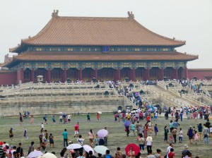 Thronhalle in der Kaiserstadt Peking