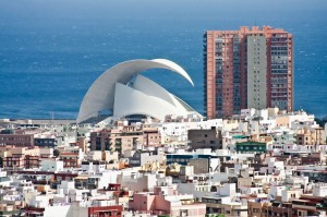 Die Hauptstadt Santa Cruz de Tenerife