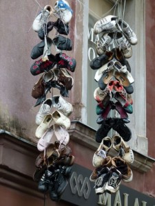 Slowenien Ljubljana Schuhe